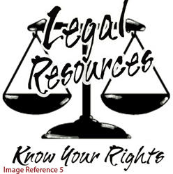 Legal scales saying Know Your Rights