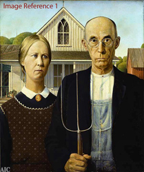 Gothic Farming Couple